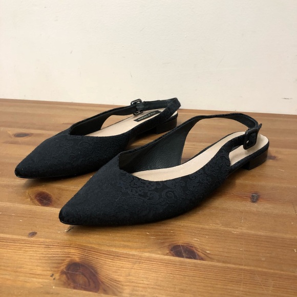 Ava & Aiden Shoes - COPY - AVA & AIDEN slingback comfy flats  (8.5)
